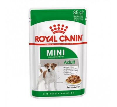 Royal Canin Dog Mini Adult Gravy κομματάκια σε σαλτσα 85gr